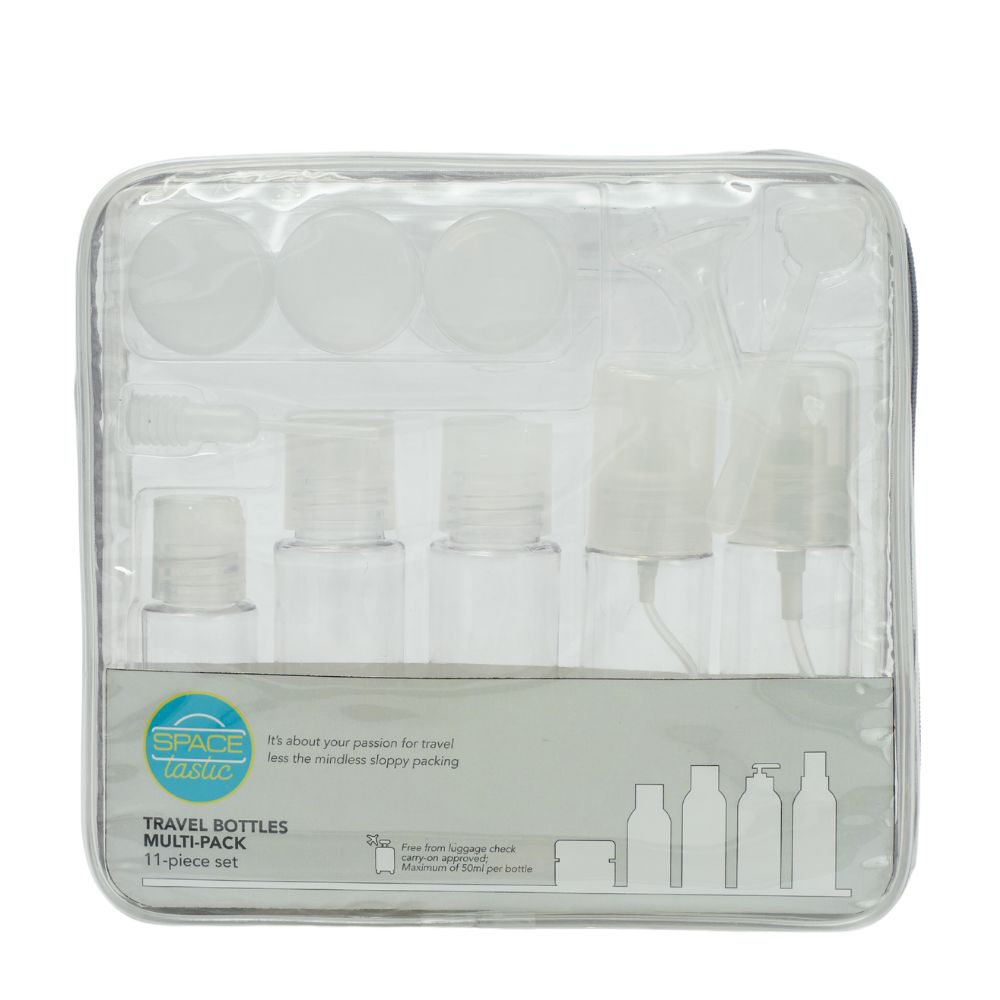 TRAVEL BOTTLES MULTI-PACK